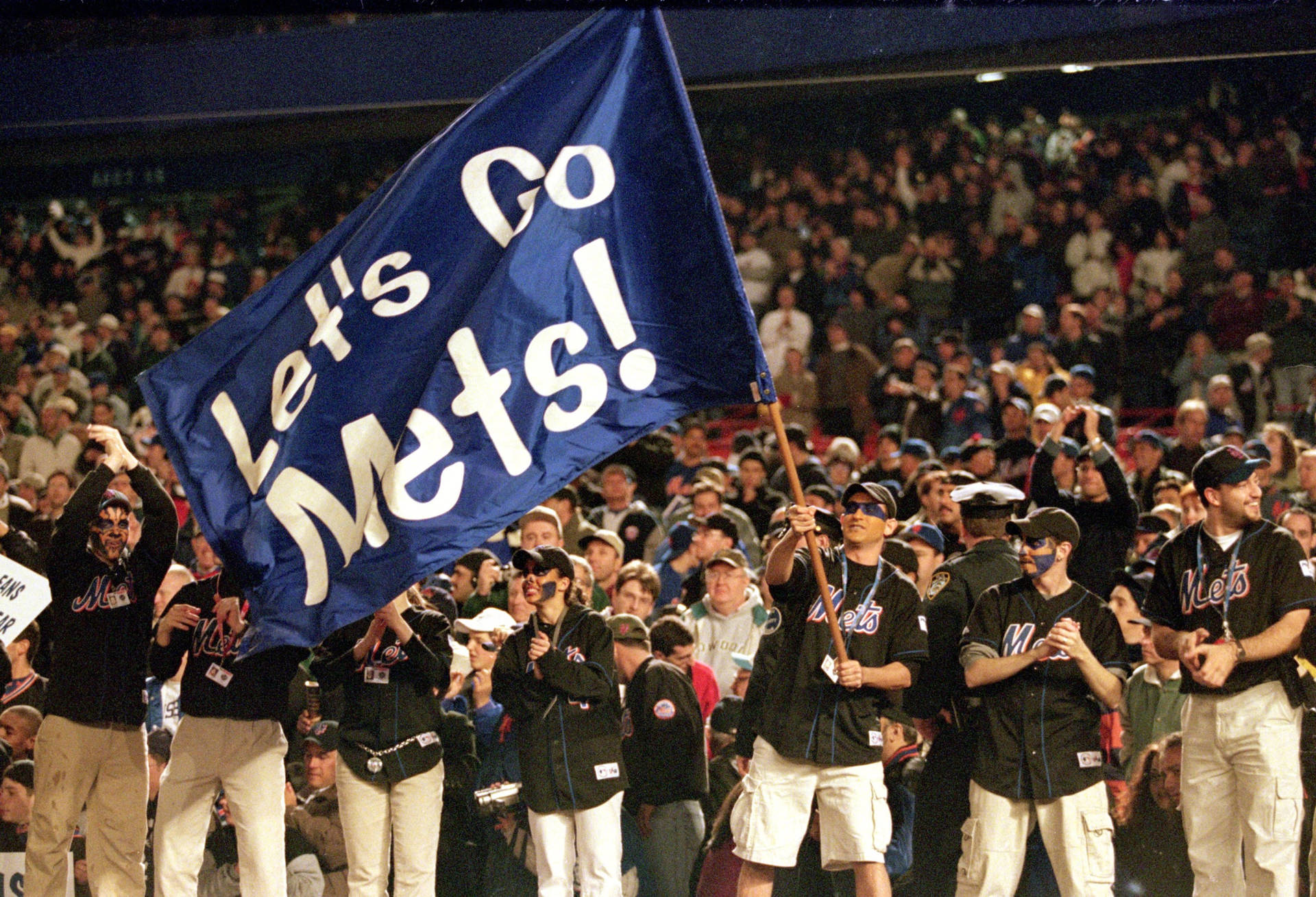 Let's Go New York Mets Background