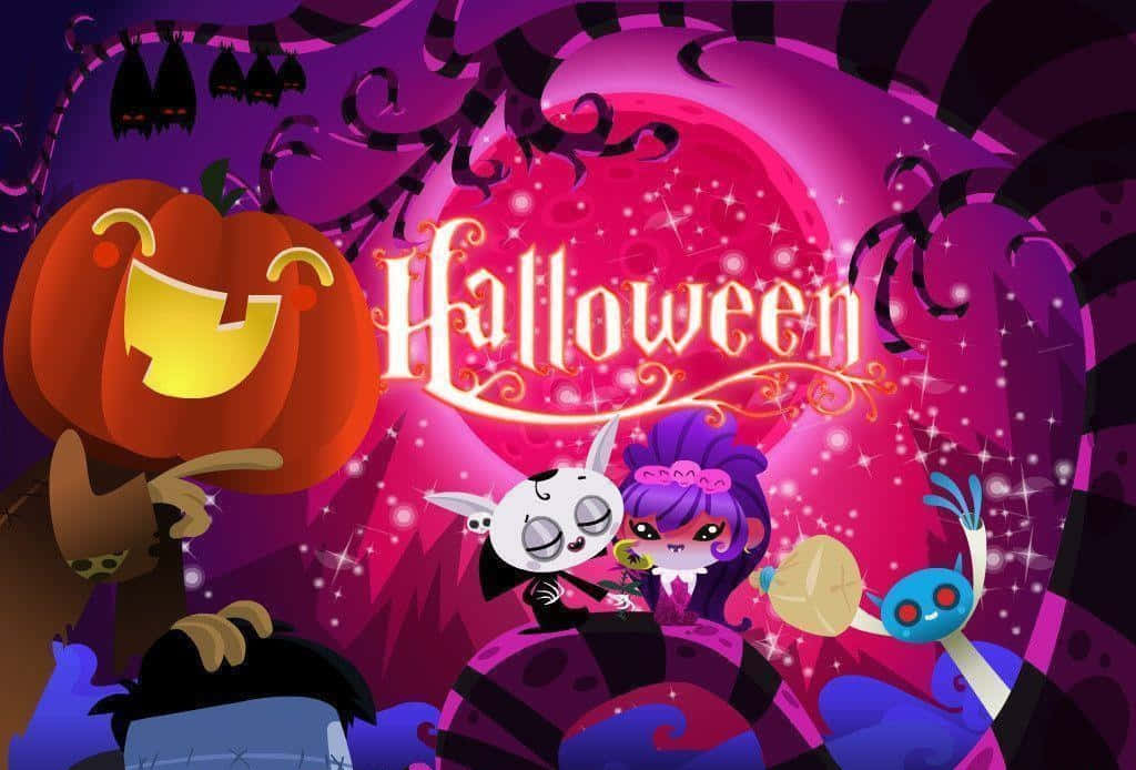 Let's Make Halloween Uniquely Beautiful By Embracing The Color Pink Background