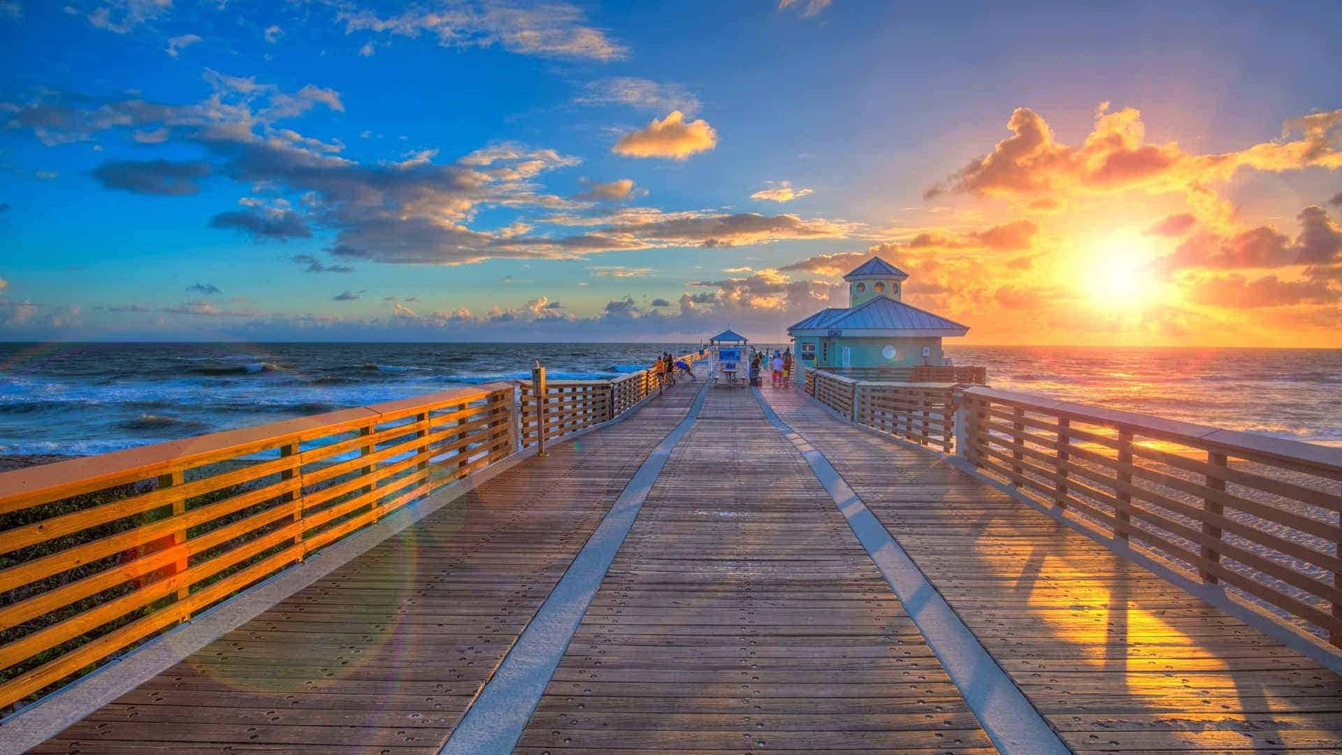 Let The Beautiful Sunshine Fill Your Day With Joy Background