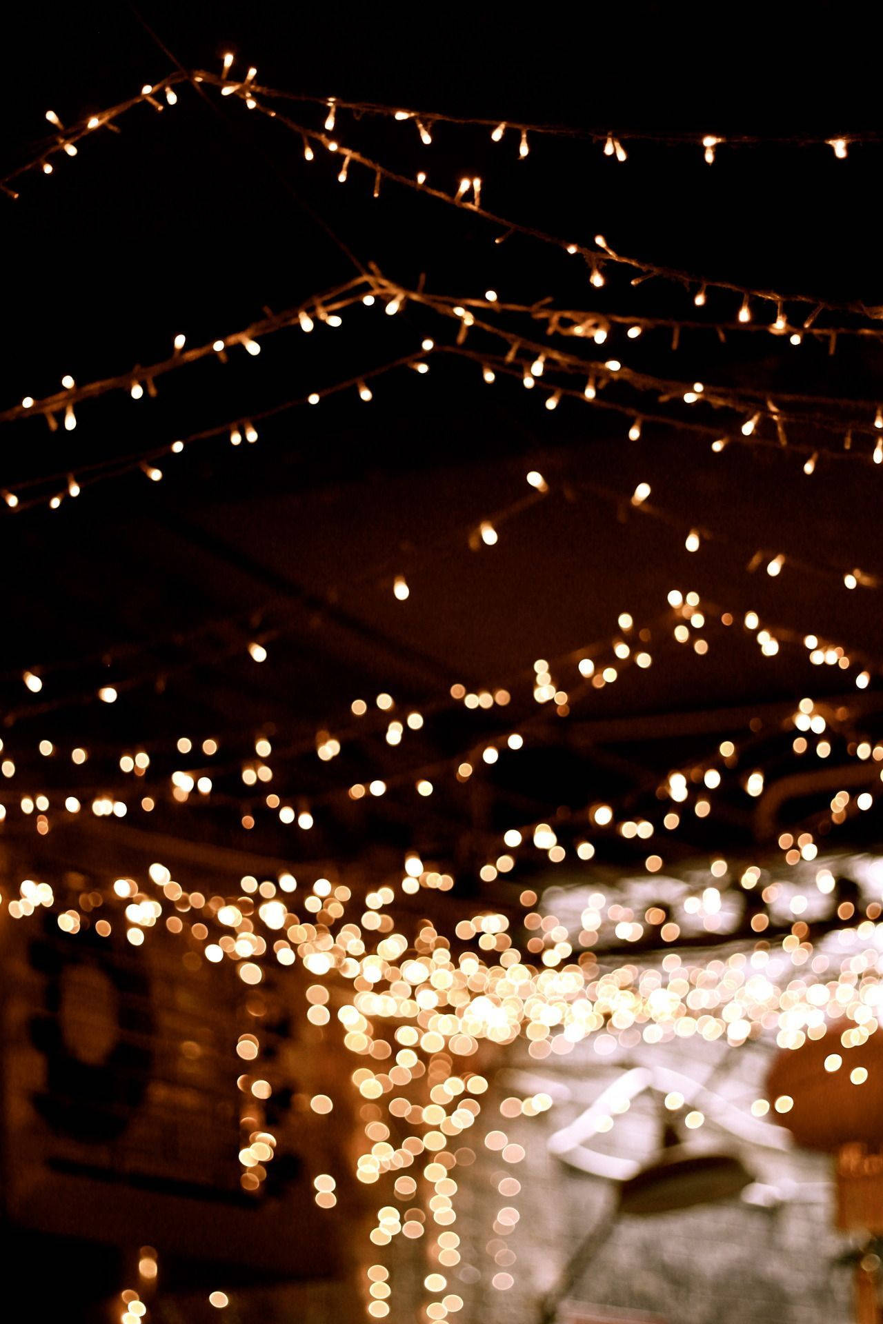 Let The Christmas Lights Lighten Up Your Nights! Background