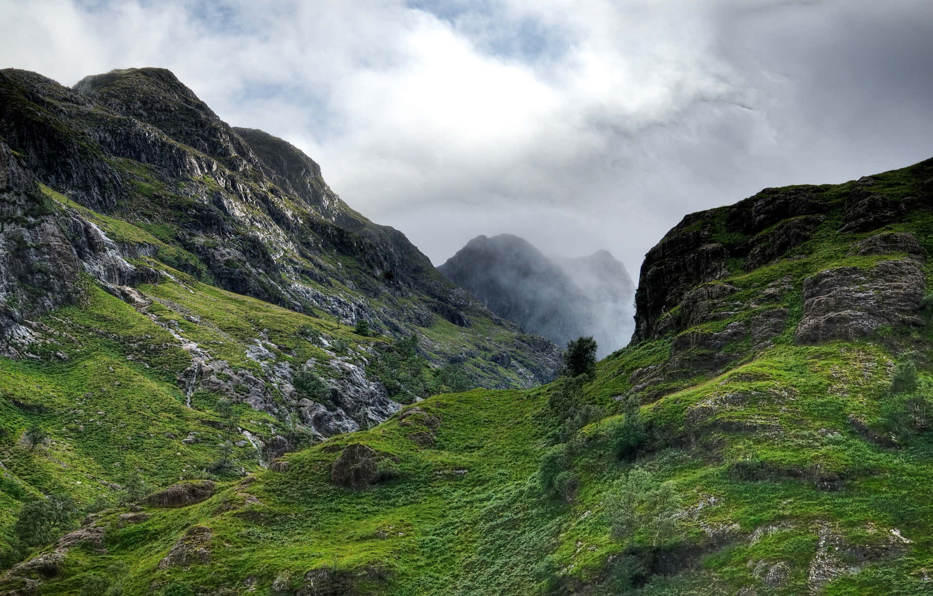 Let The Colors Of Scotland Guide You Background