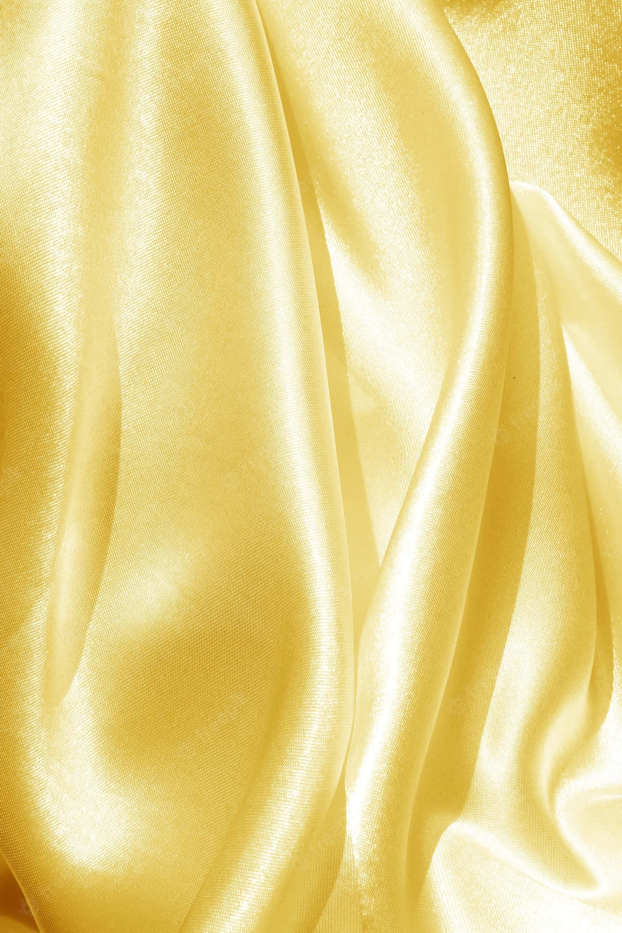 Let The Light Shine Through - Gold Silk Background