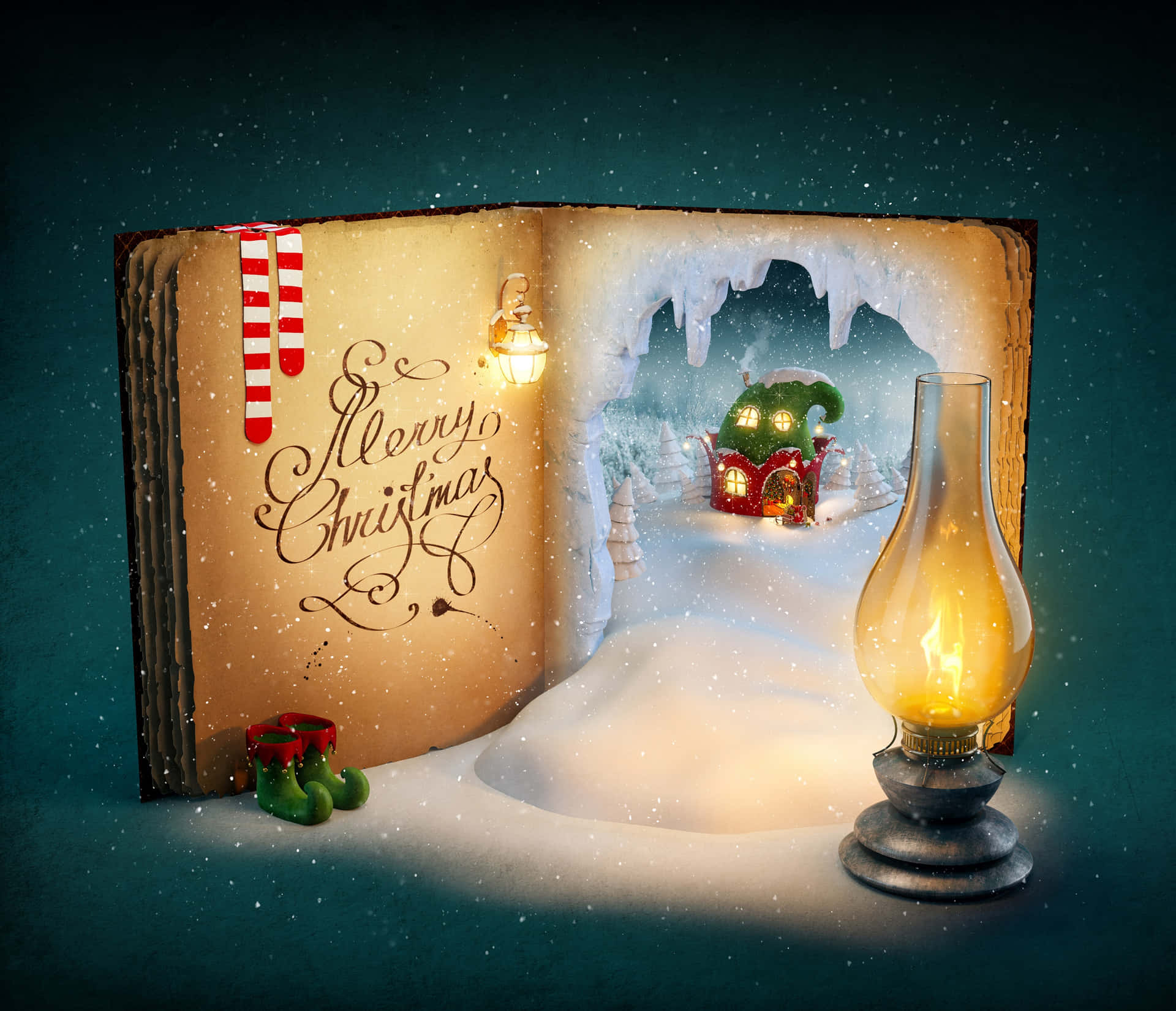 Let The Magic Of Winter Bring Joy To You And Your Loved Ones. Background