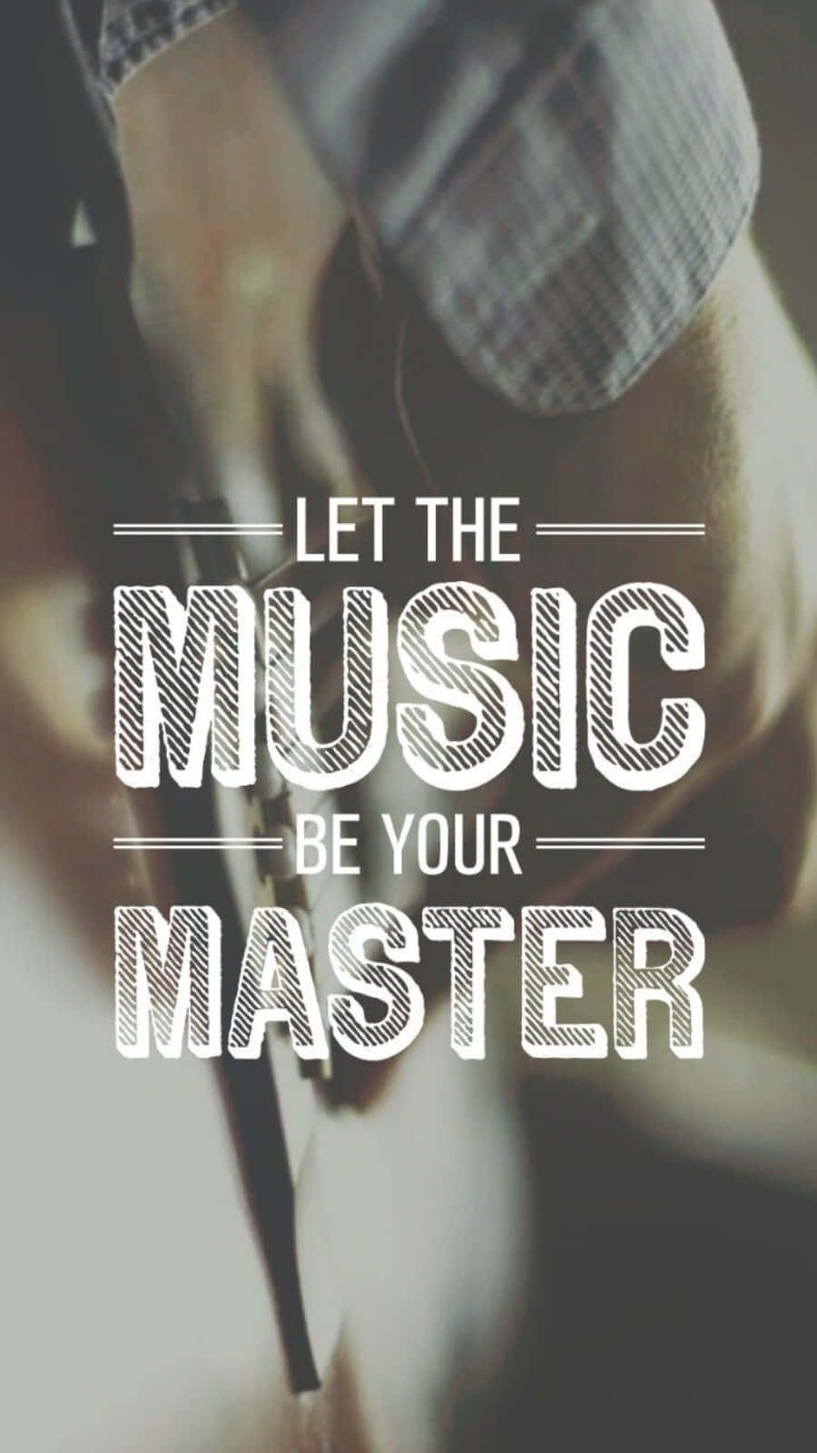 Let The Music Be Your Master Quote