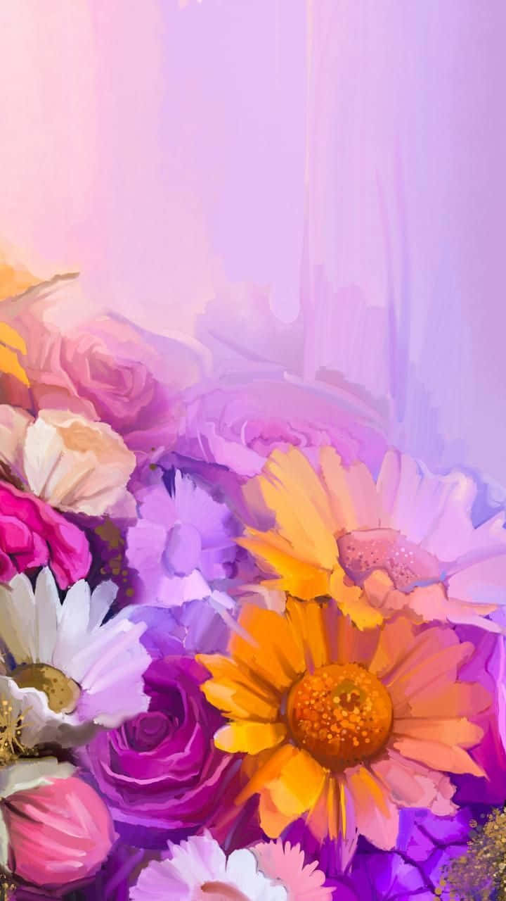 Let The Vibrant Colors Of These Beautiful Flowers Brighten Up Your Iphone!