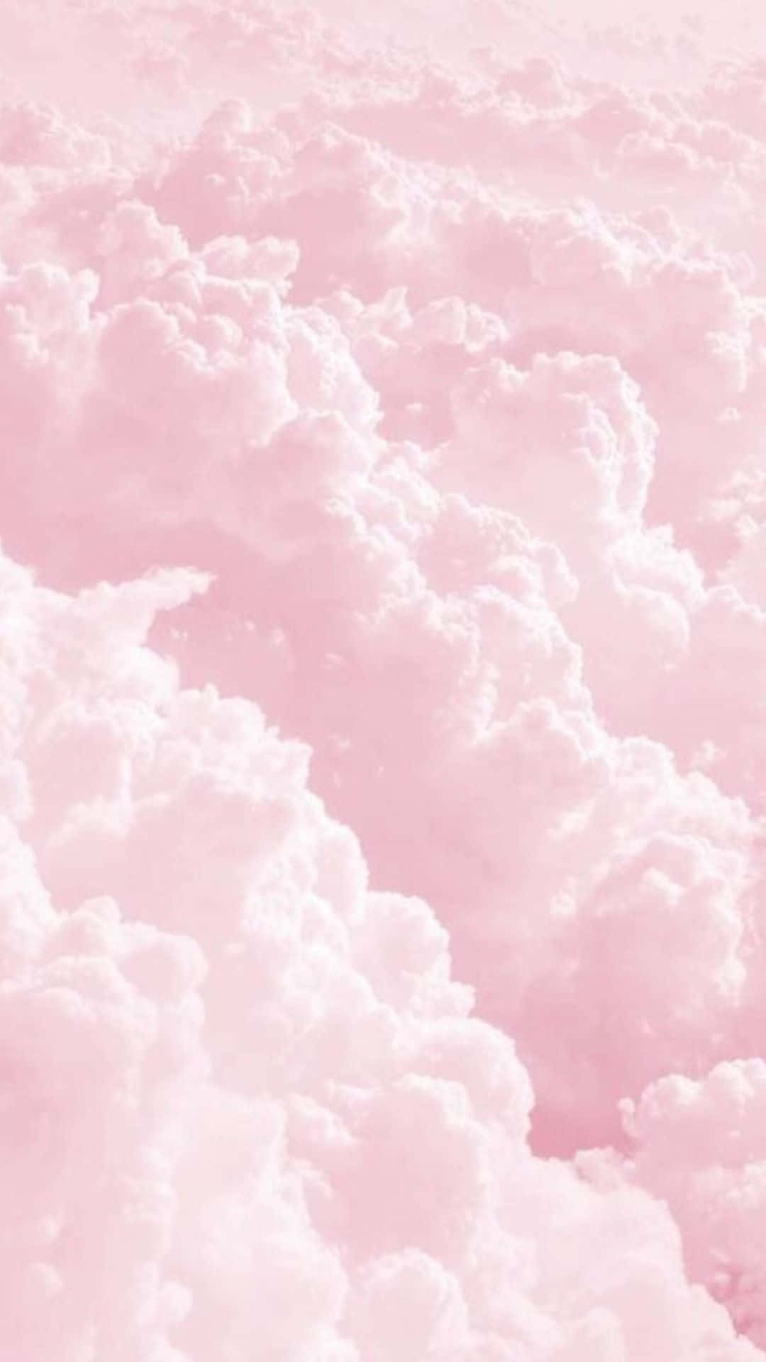 Let This Pink And White Aesthetic Take You To A Dream-like Place Background