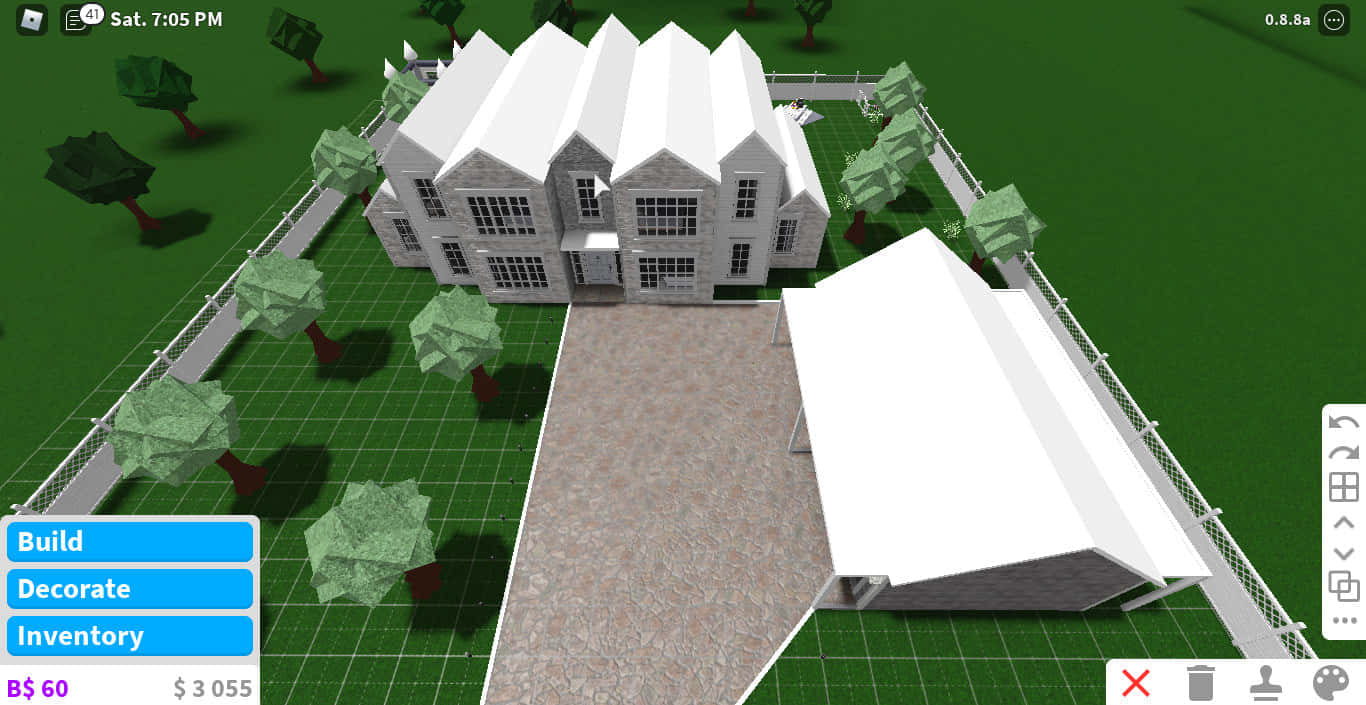 Let Your Creative Expression In Roblox Bloxburg Come Alive! Background