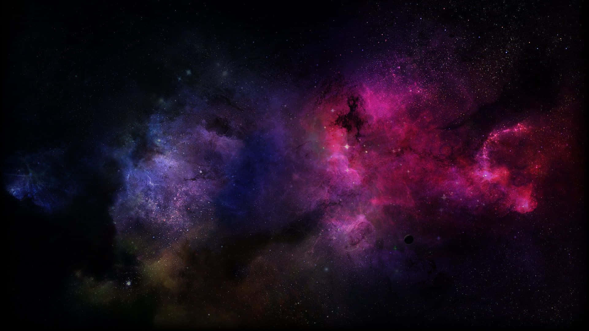 Let Your Dreams Take Flight With Stunning, Ornate Views Of The Universe In Pink Space.