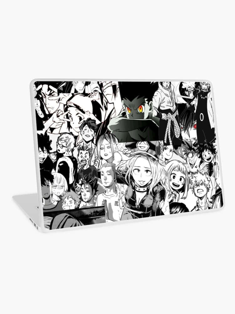 Let Your Imagination Be Inspired By This Colorful Anime Collage Aesthetic! Background