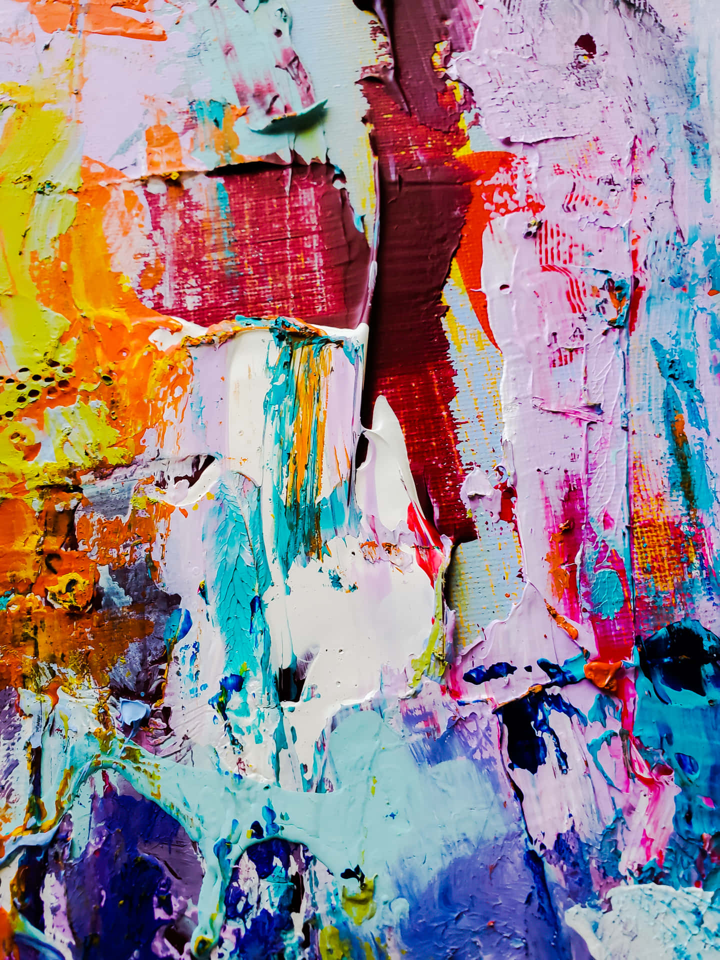 Let Your Imagination Run Wild With This Colorful Abstract Art Background