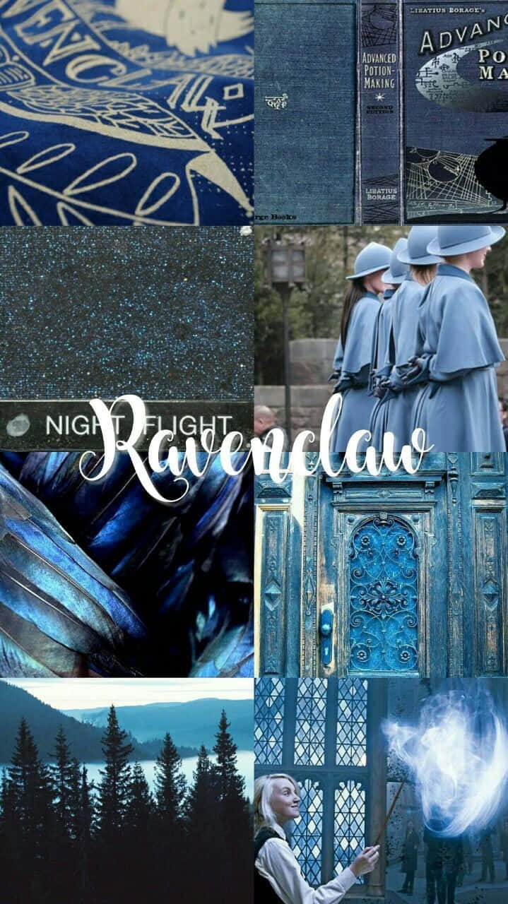 “let Your Intelligence And Wit Take Flight With Ravenclaw Aesthetic.” Background