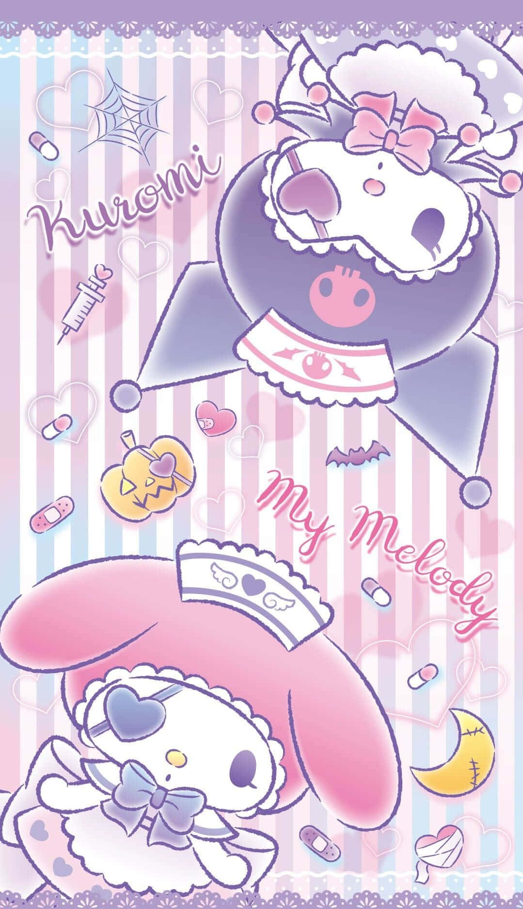 Let Your Phone Look As Cute As You With This Kuromi Iphone Wallpaper