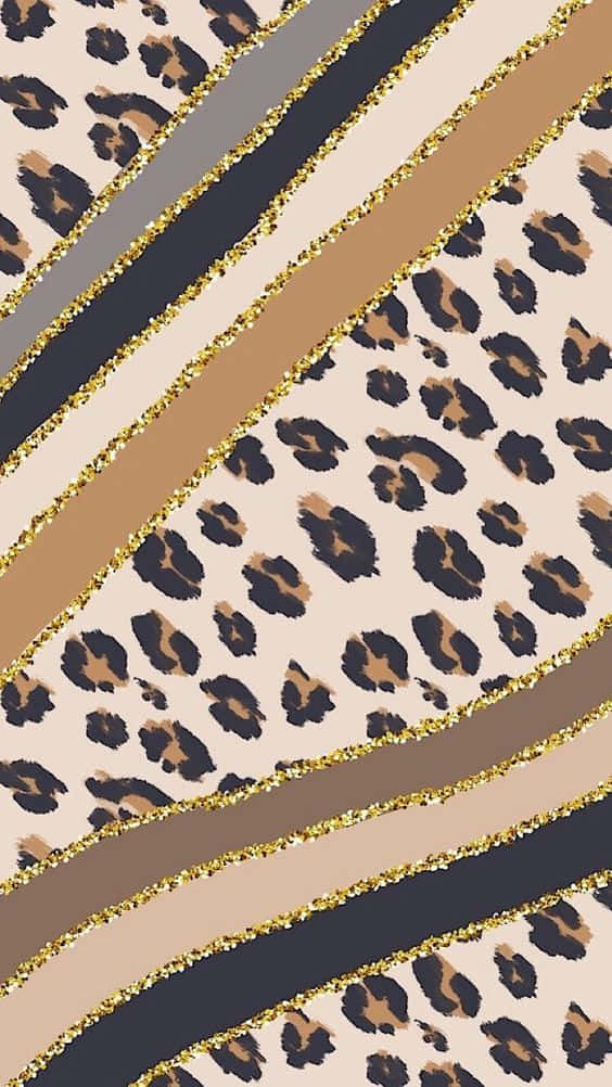 Let Your Style Bloom With Animal Print Background