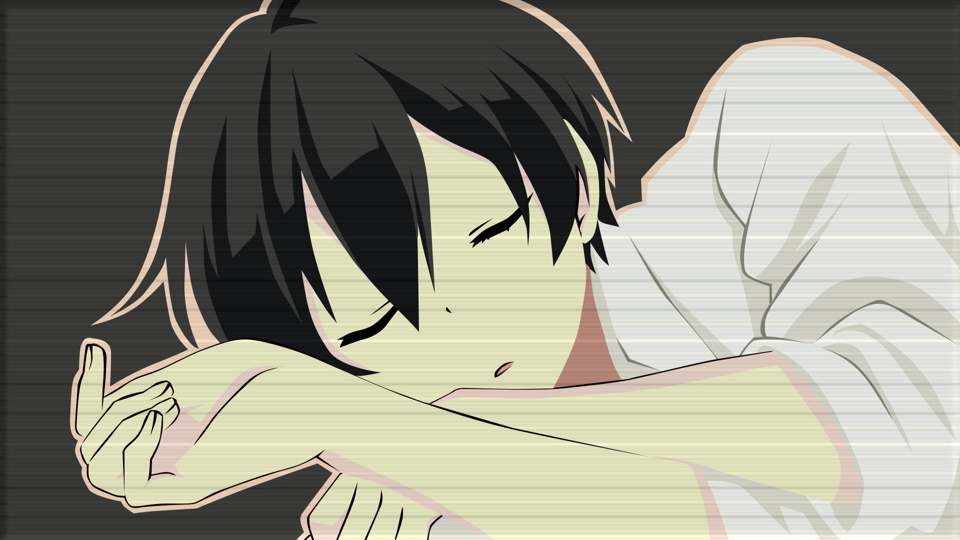 Lethargic Anime Boy Tanaka-kun Background