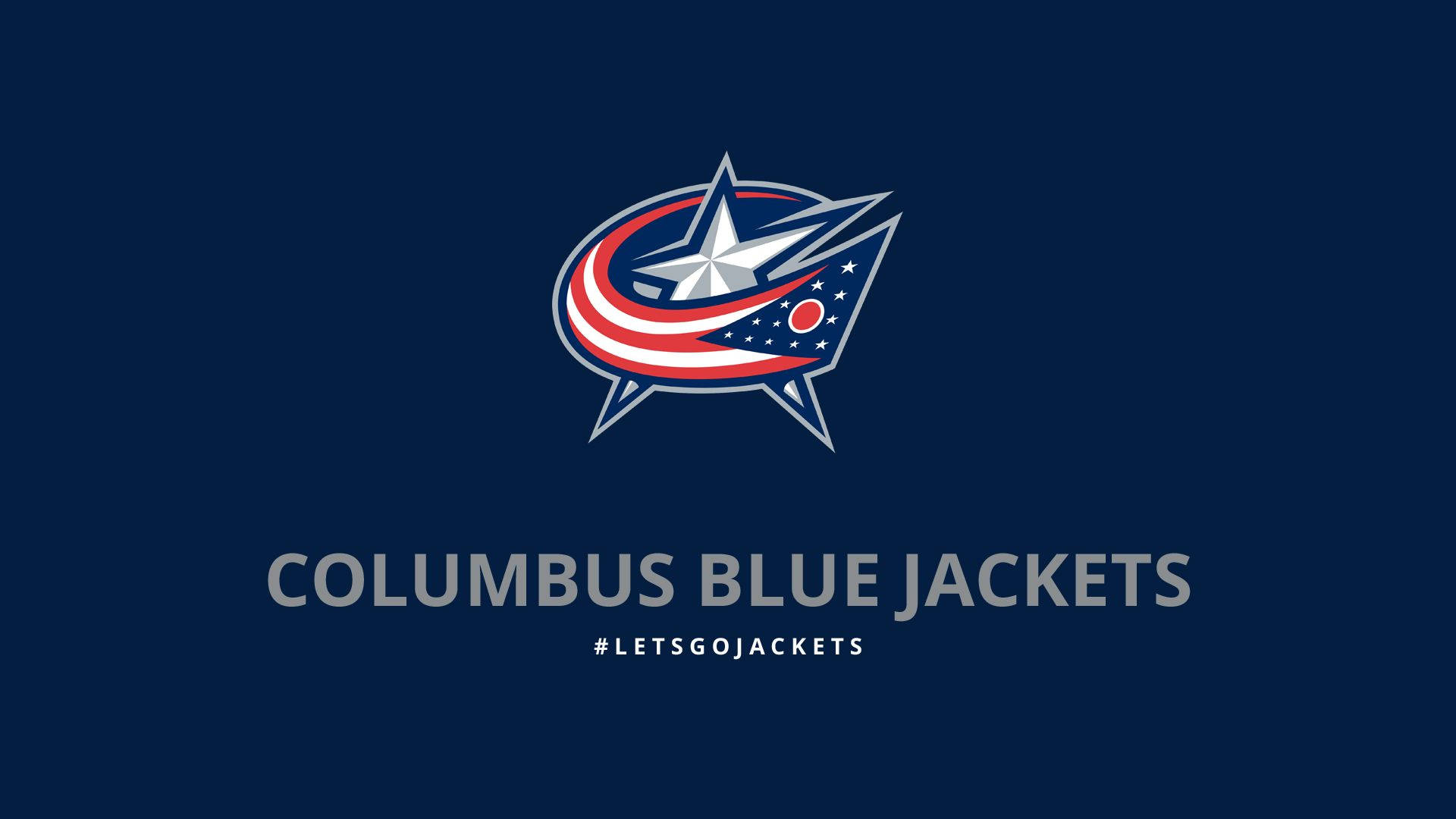 Let’s Go Columbus Blue Jackets Background