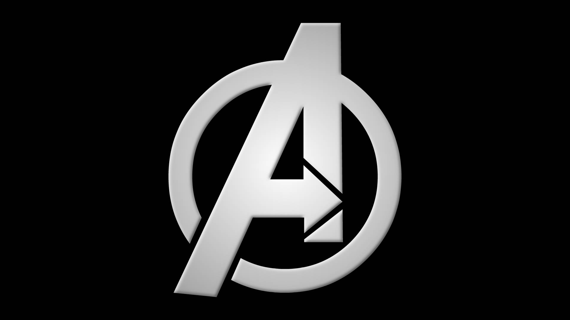 Letter A Avengers Logo Background