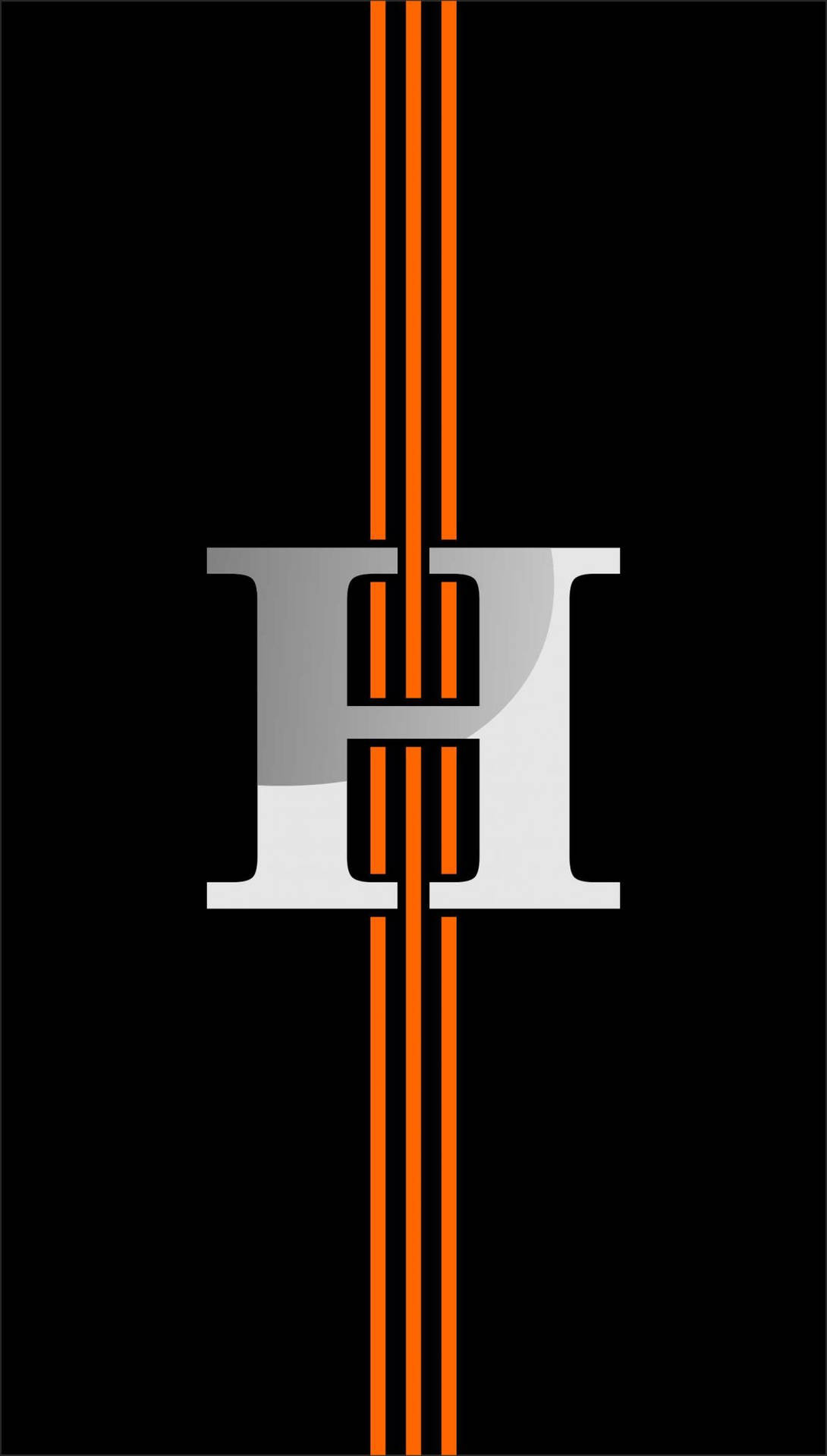Letter H Graphic Art Background
