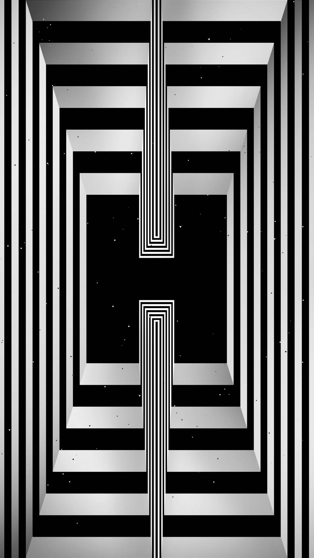 Letter H Illusion Art Background
