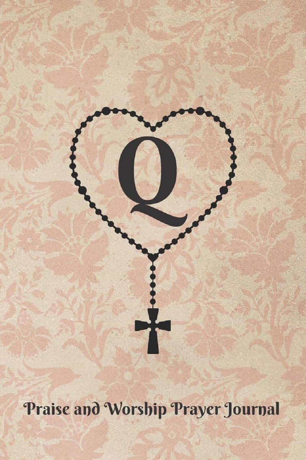 Letter Q With A Rosary Background