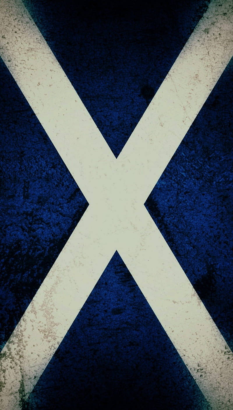 Letter X Flag Background