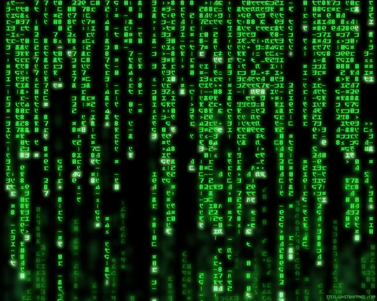 Level Up Your Device With The Matrix Iphone Background