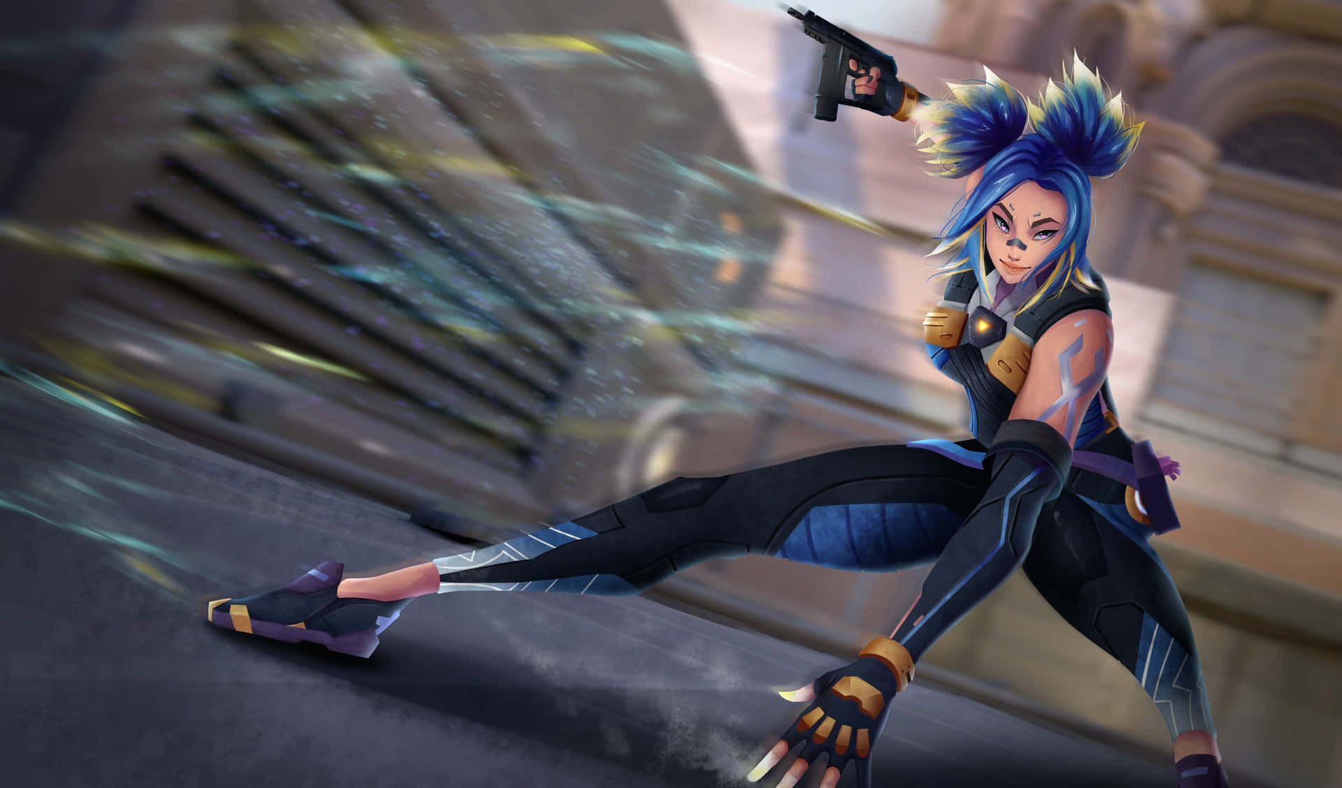 Level Up Your Gaming Experience With Neon Gaming Background