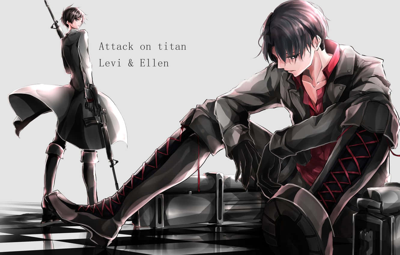 Levi Ackerman, A Commander Of The Survey Corps From Attack On Titan Background