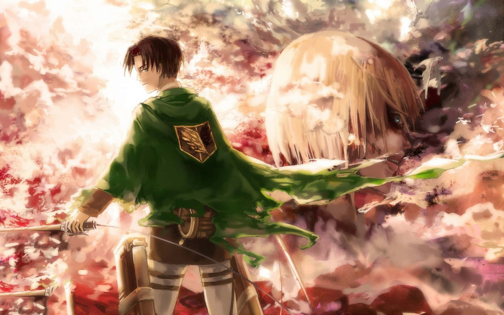 Levi Ackerman Desktop Wallpaper
