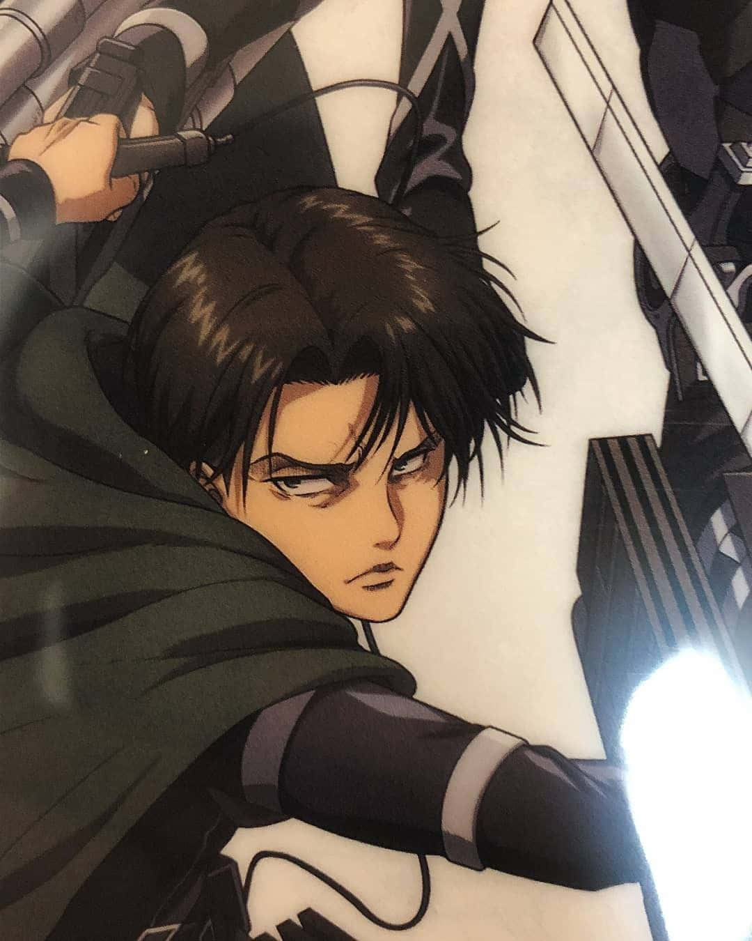 Levi Pfp Attack On Titan Background