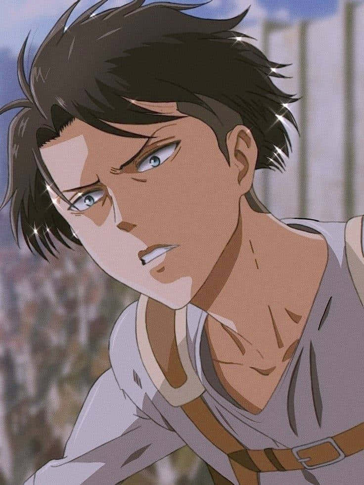 Levi Pfp In Fight Background