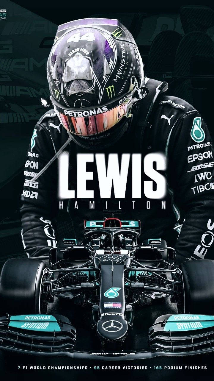 Lewis Hamilton Achievements Phone Background