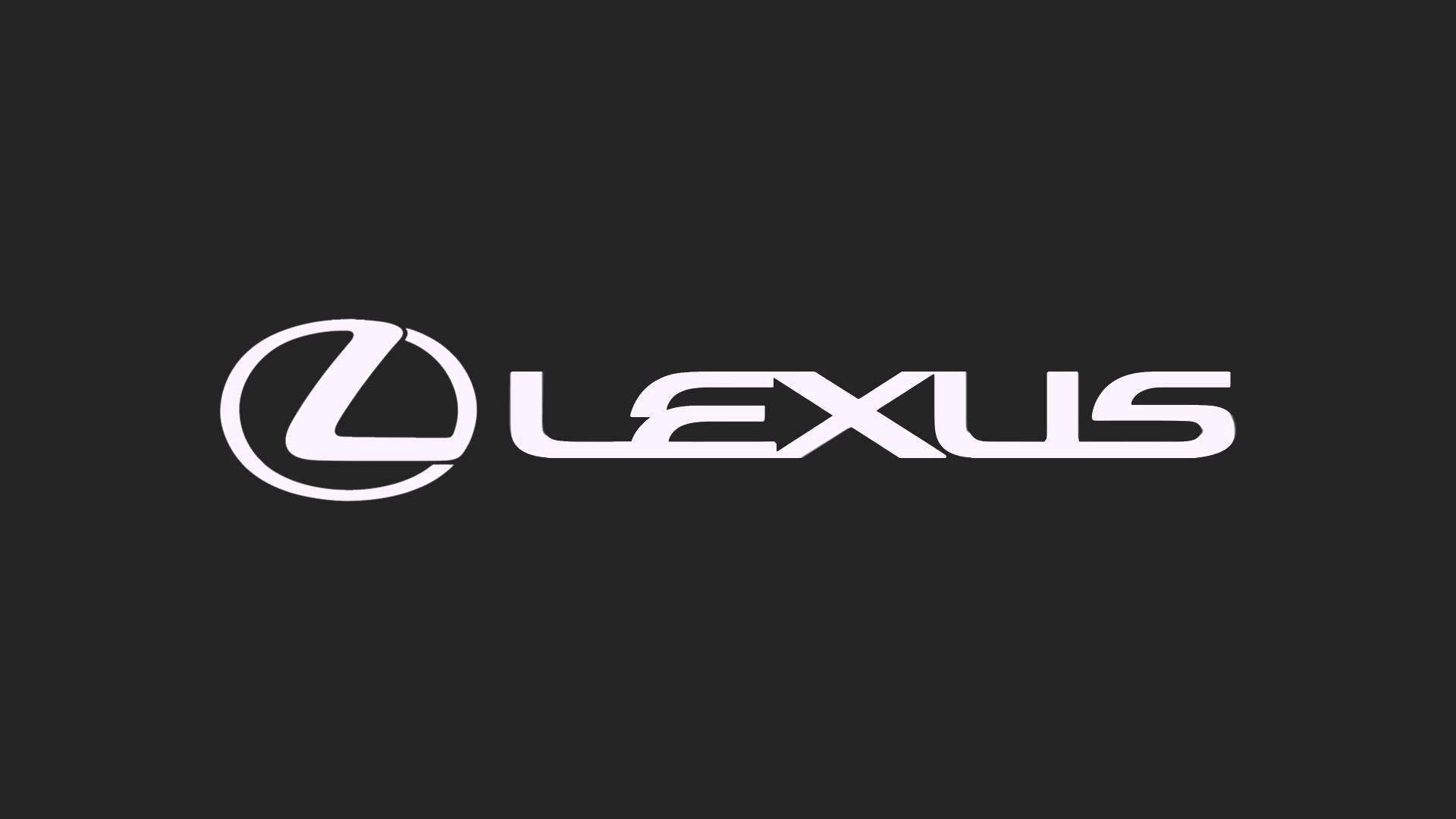 Lexus Logo Stylized Word Mark Background