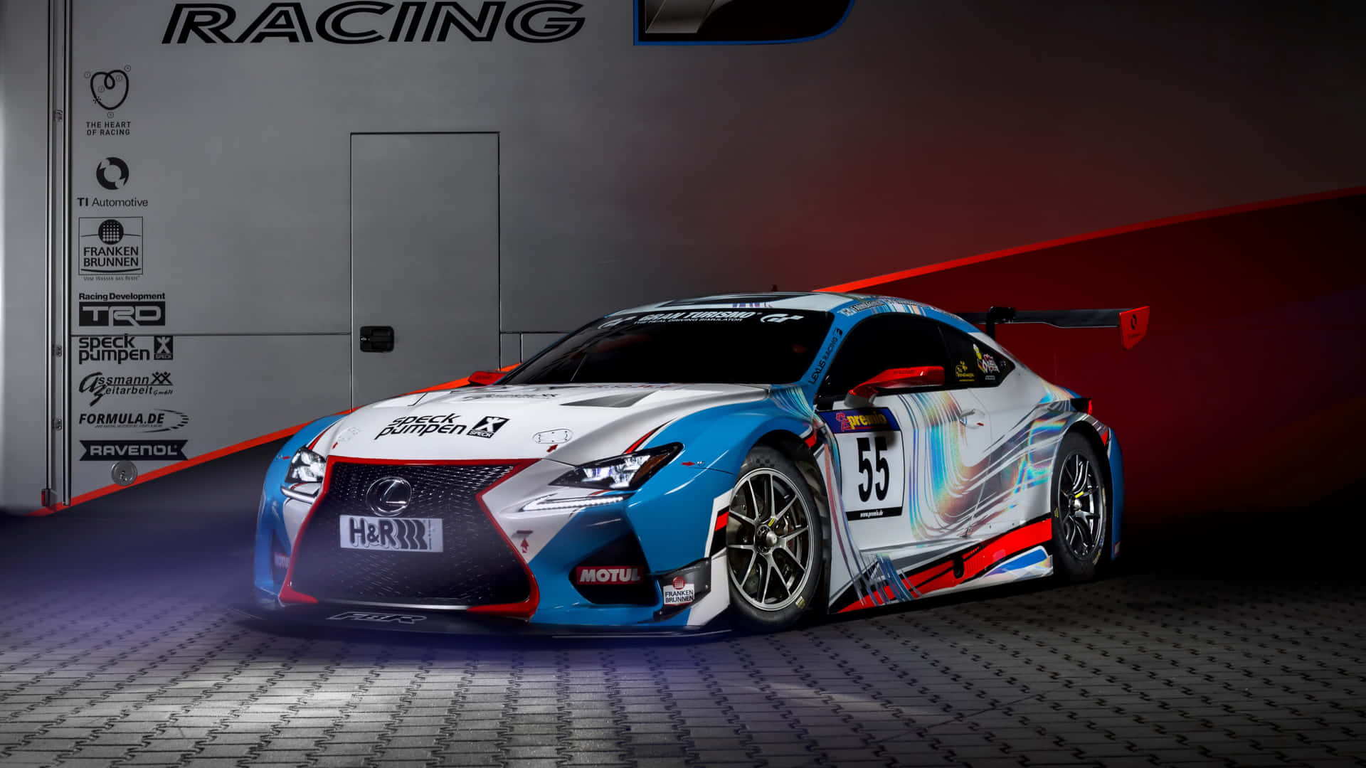 Lexus Rc Racing - Gt3 Gt3 Gt3 Gt3 Gt3 Gt Background