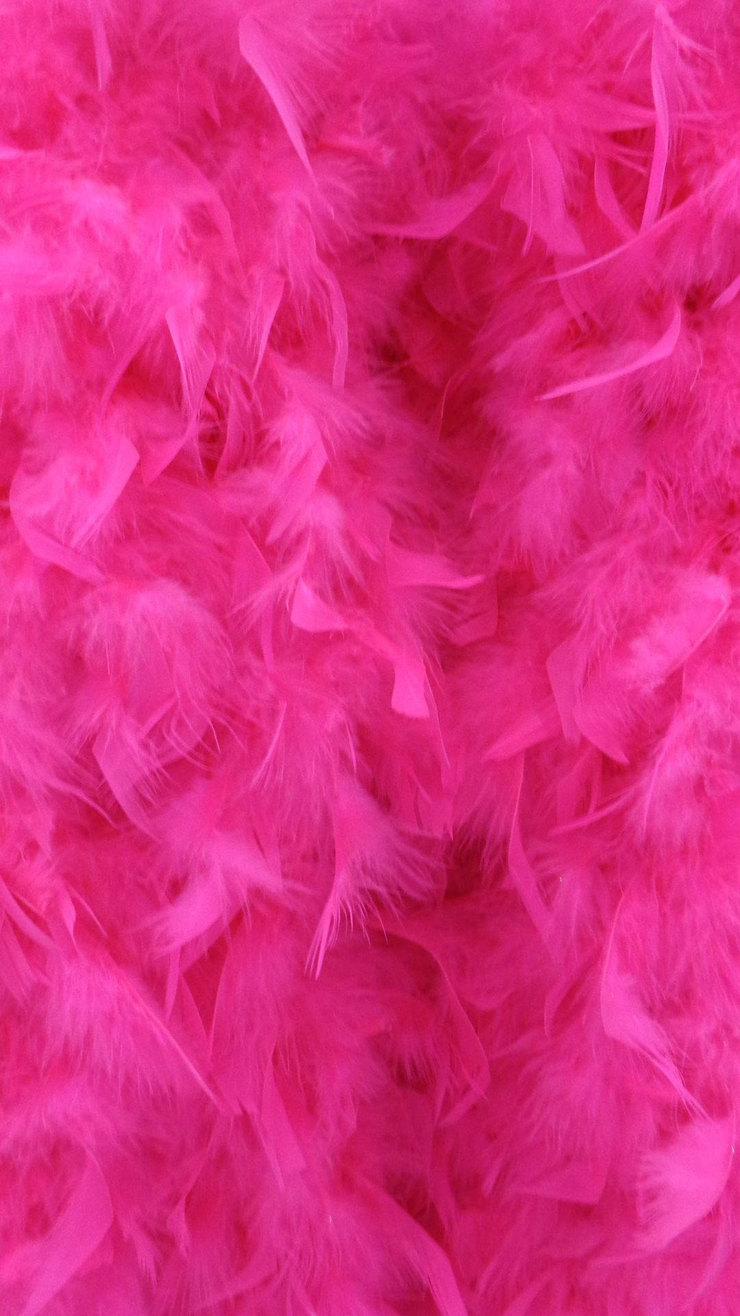 Lg Phone Bright Pink Feathers Background
