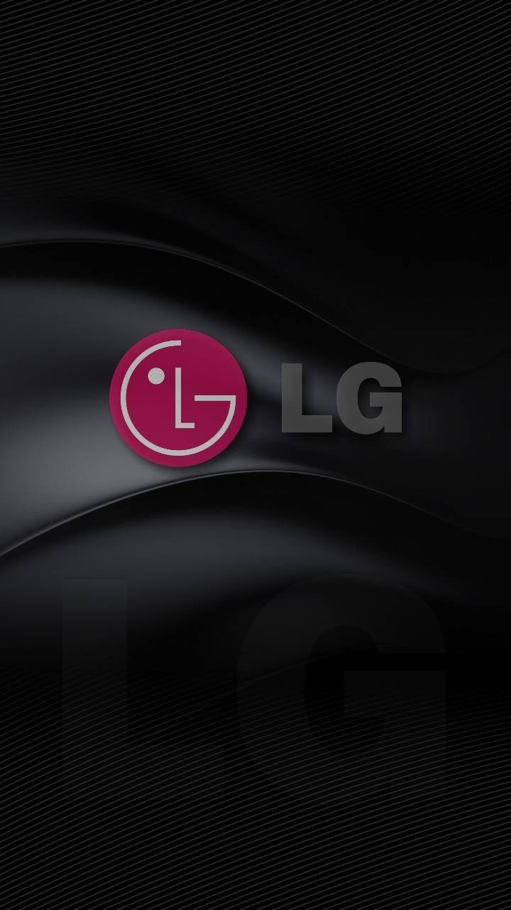 Lg Phone Red Logo Background