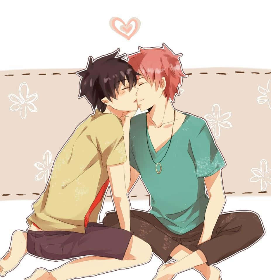 Lgbt Anime Boys Background