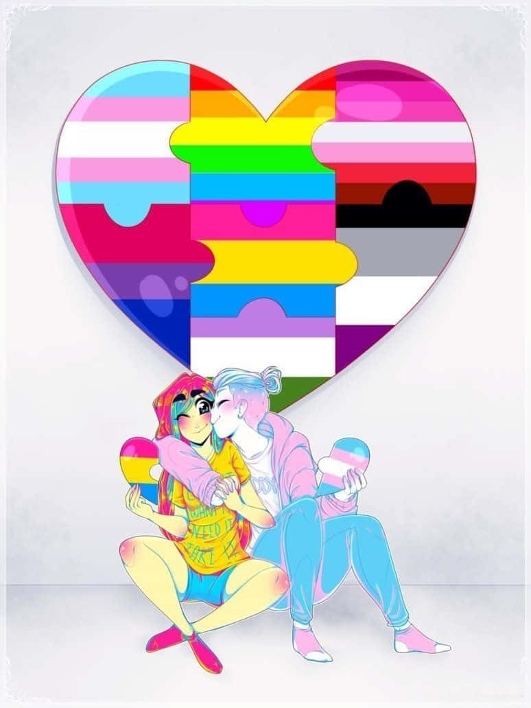 Lgbt Anime Lovers Background