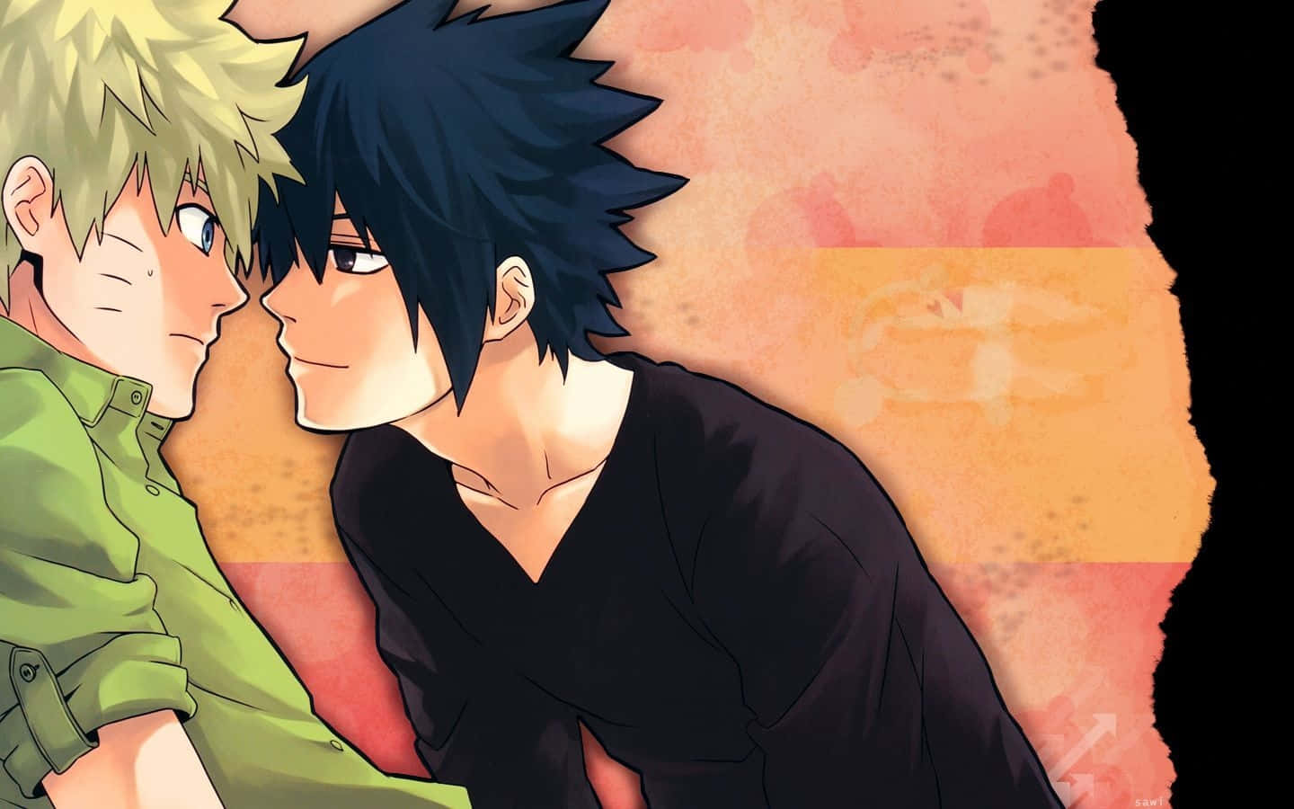 Lgbt Anime Naruto & Sasuke Background