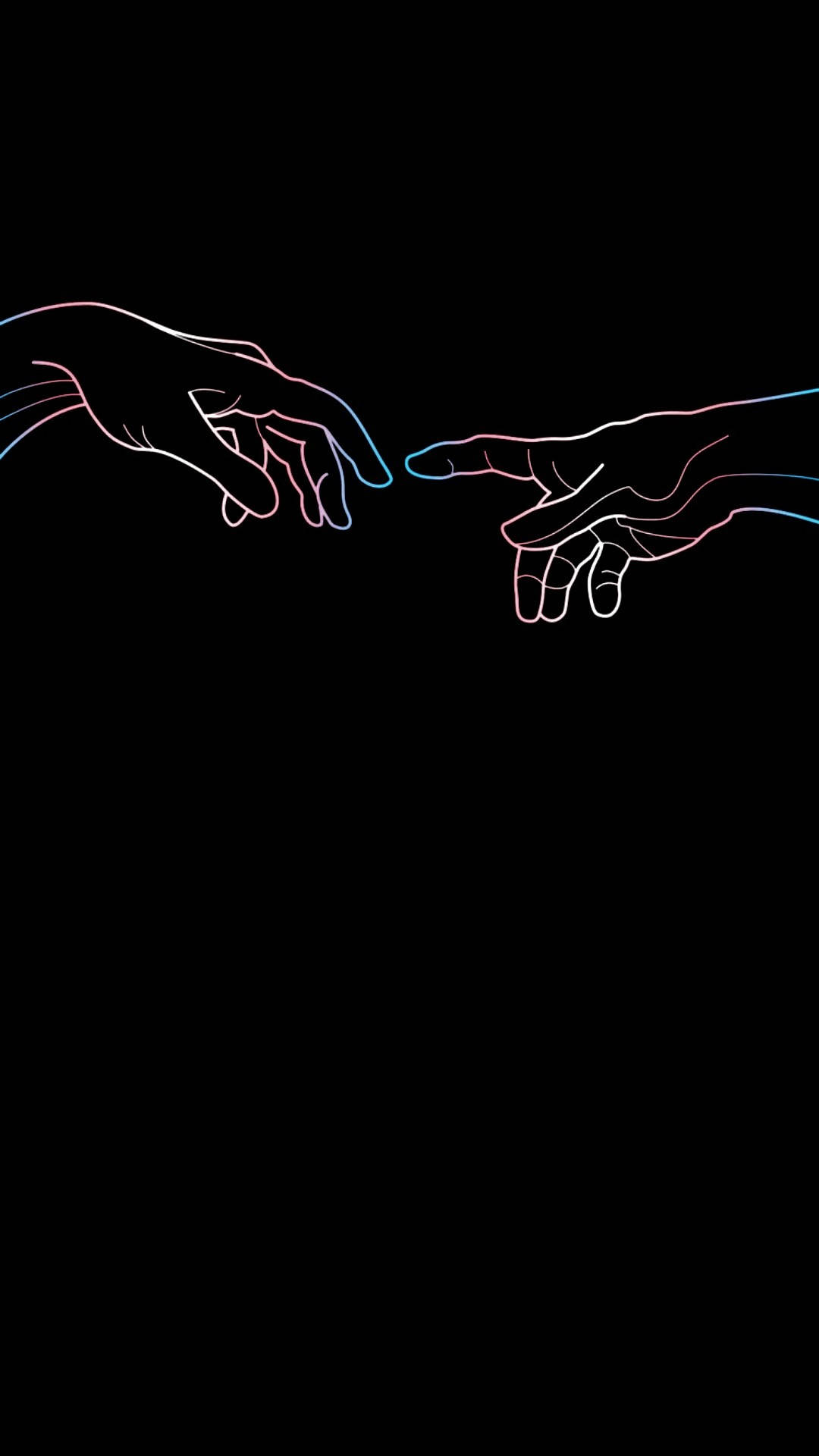 Lgbt Colored Hands Background