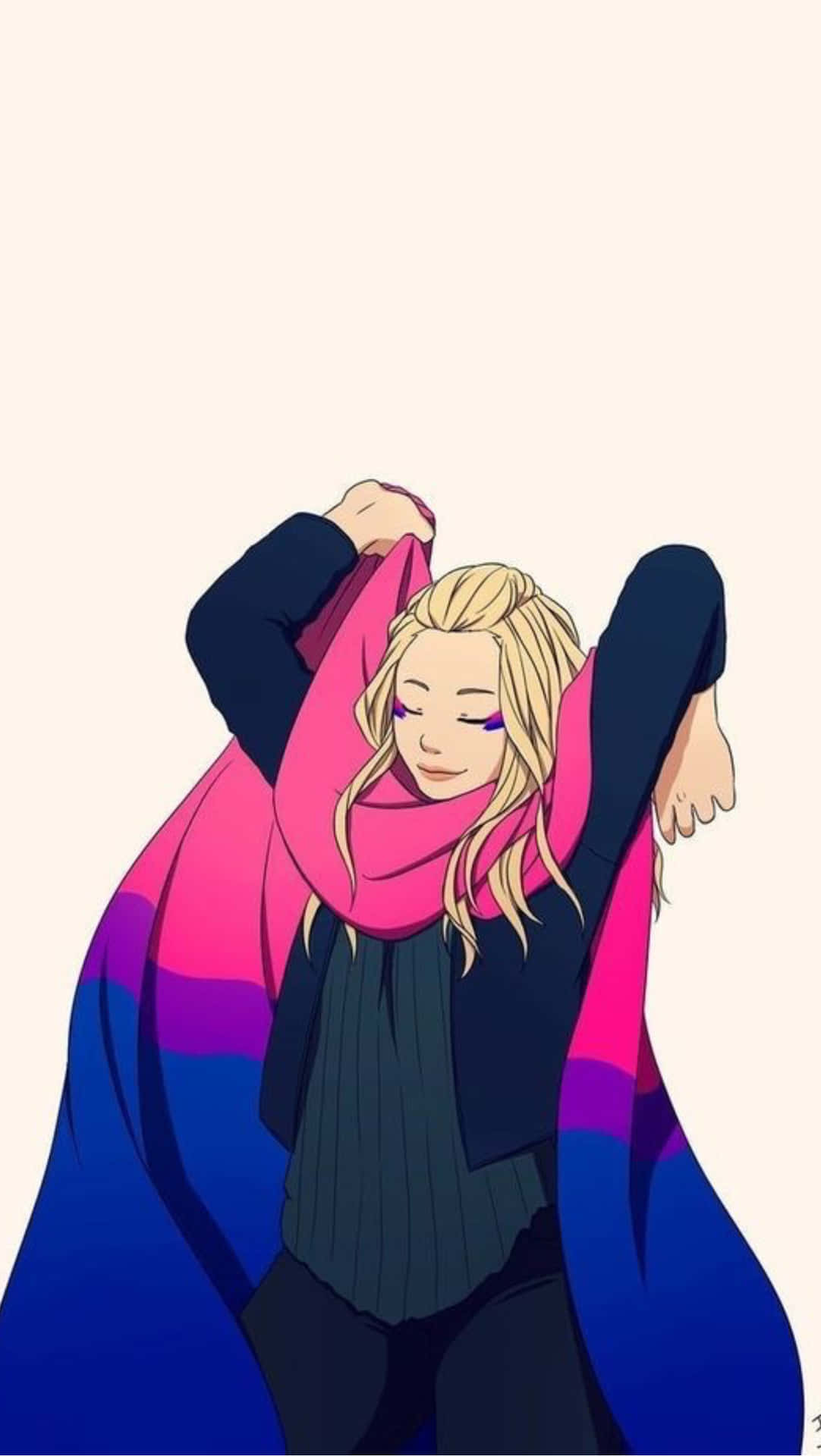 Lgbt Couples Celebrating Pride In Anime