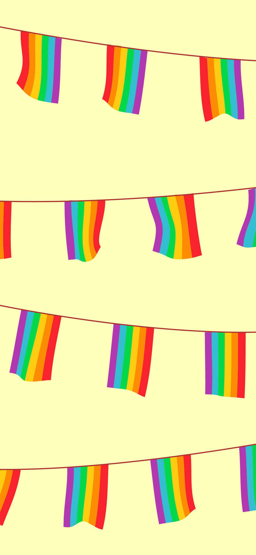 Lgbt Pride Fiesta Flag Background