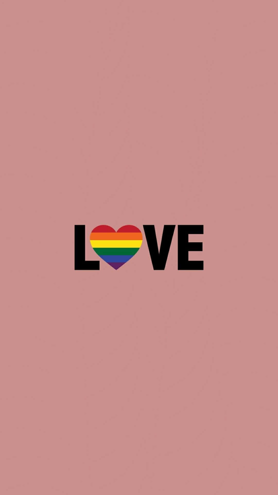 Lgbt Pride Love Iphone Background