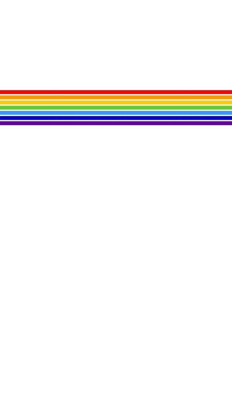 Lgbt Pride Rainbow Stripe Iphone Background