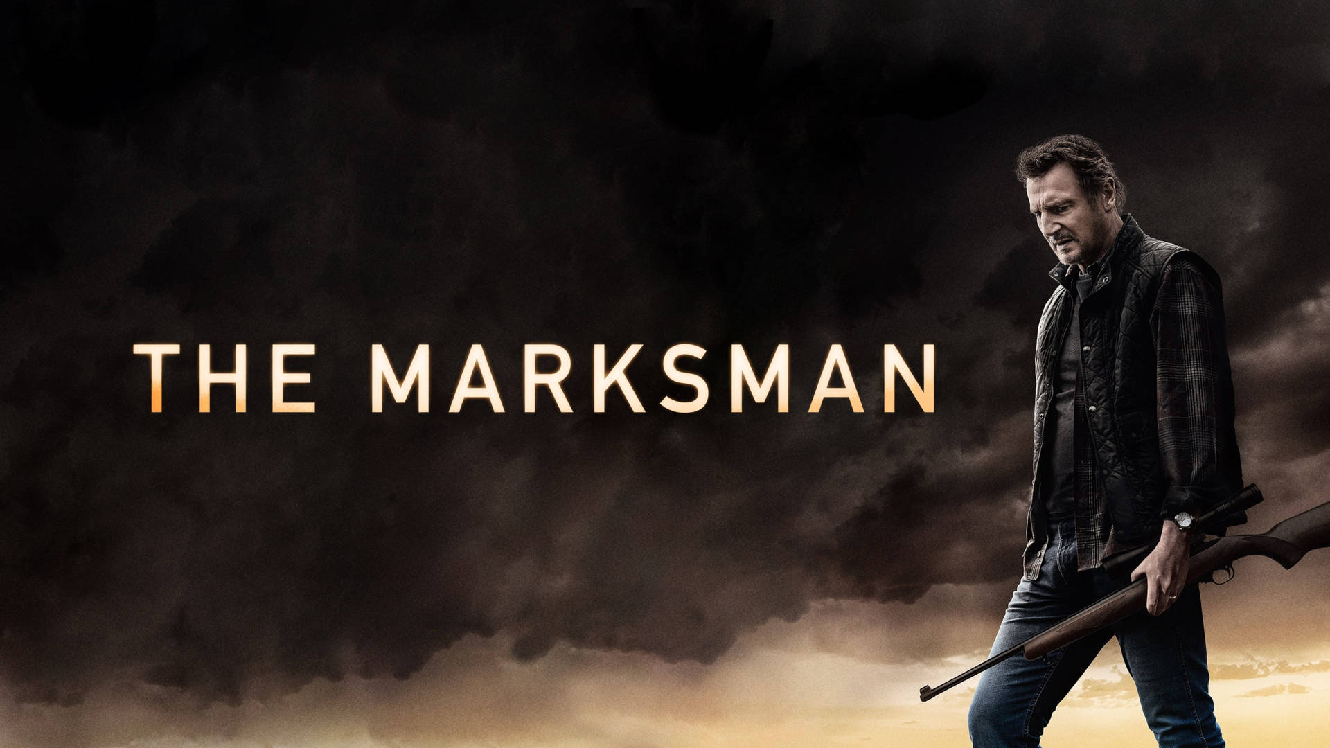 Liam Neeson Starring As Jim Hanson In The Marksman Movie