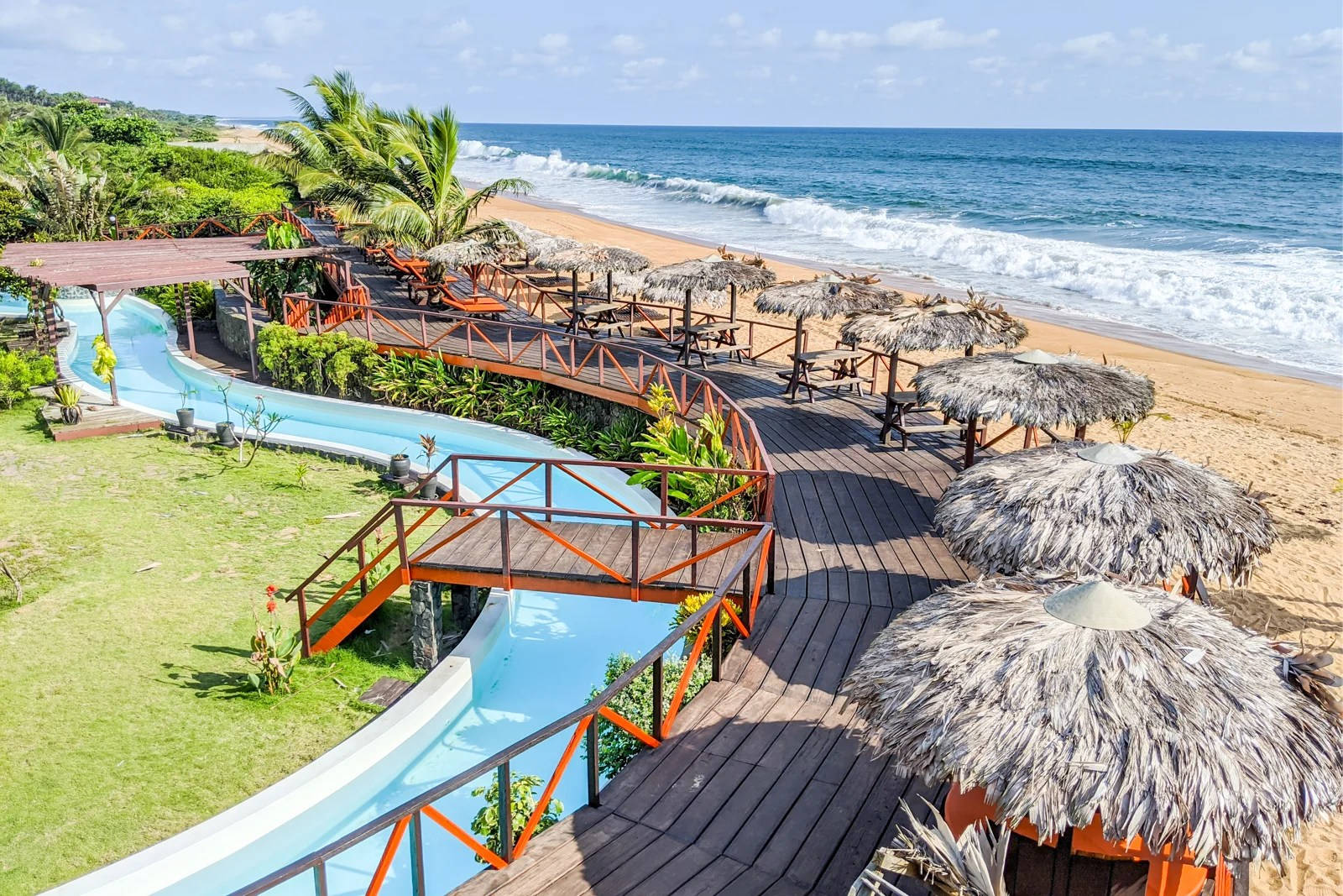 Liberia Beach Resort Background