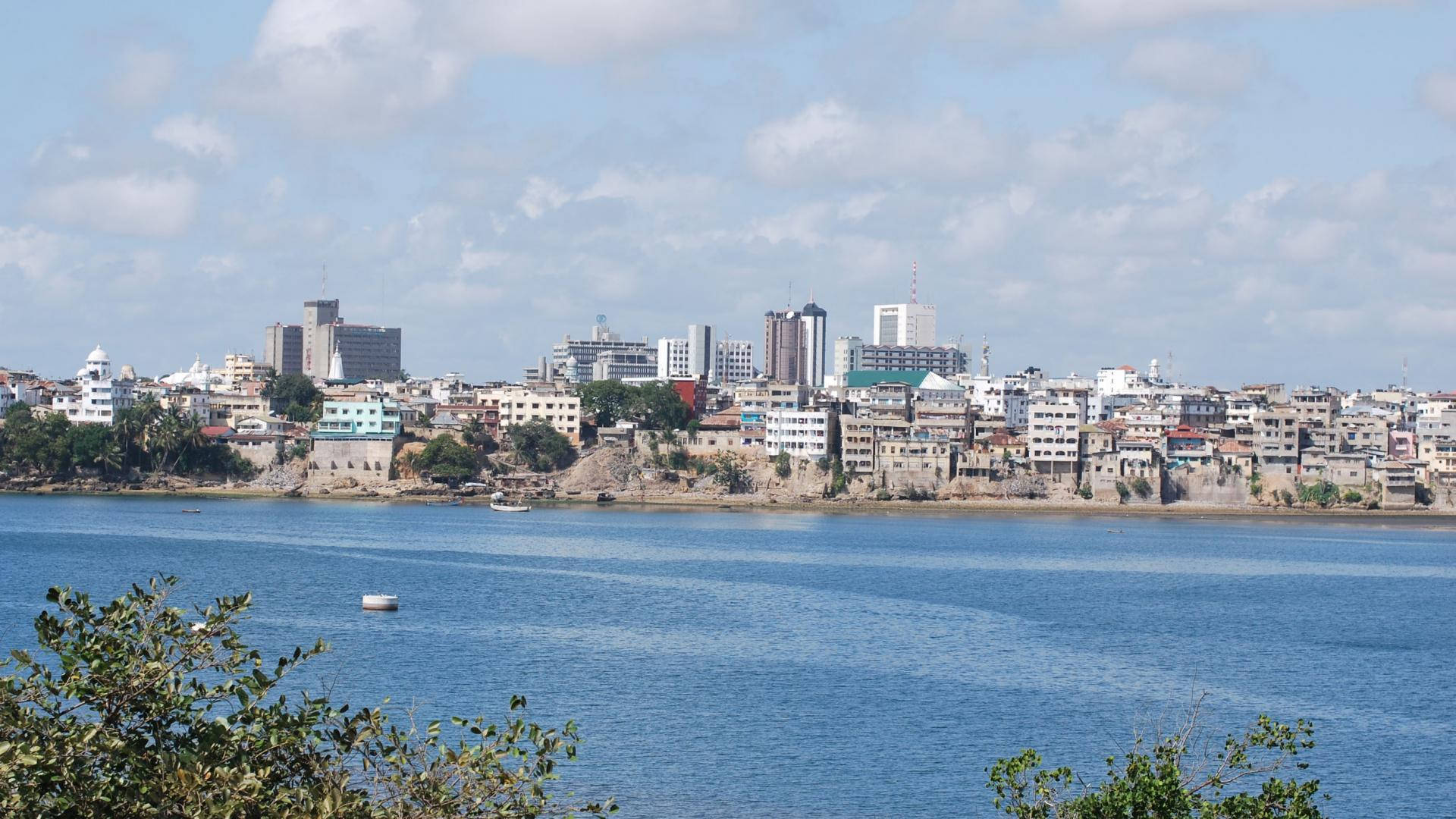 Liberia River View Background