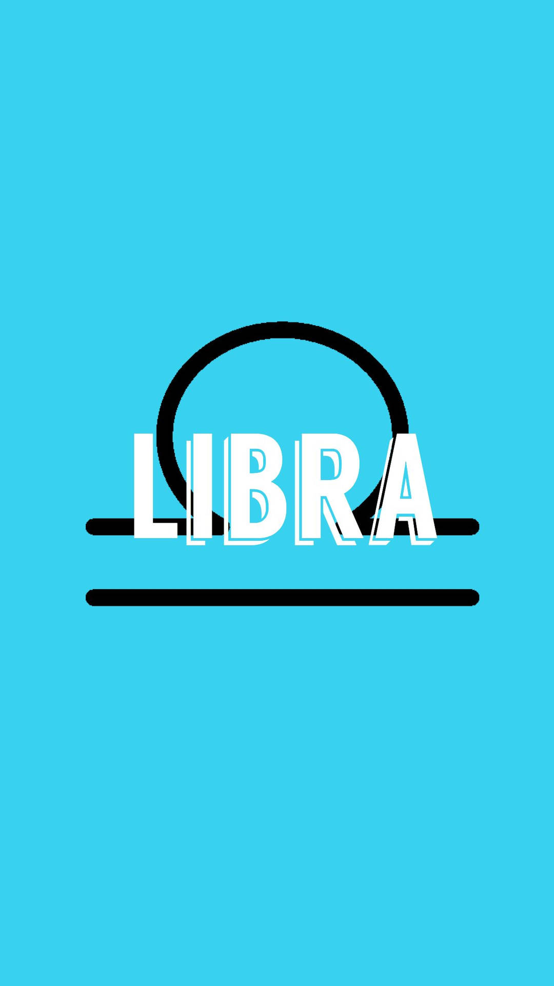 Libra Blue Phone