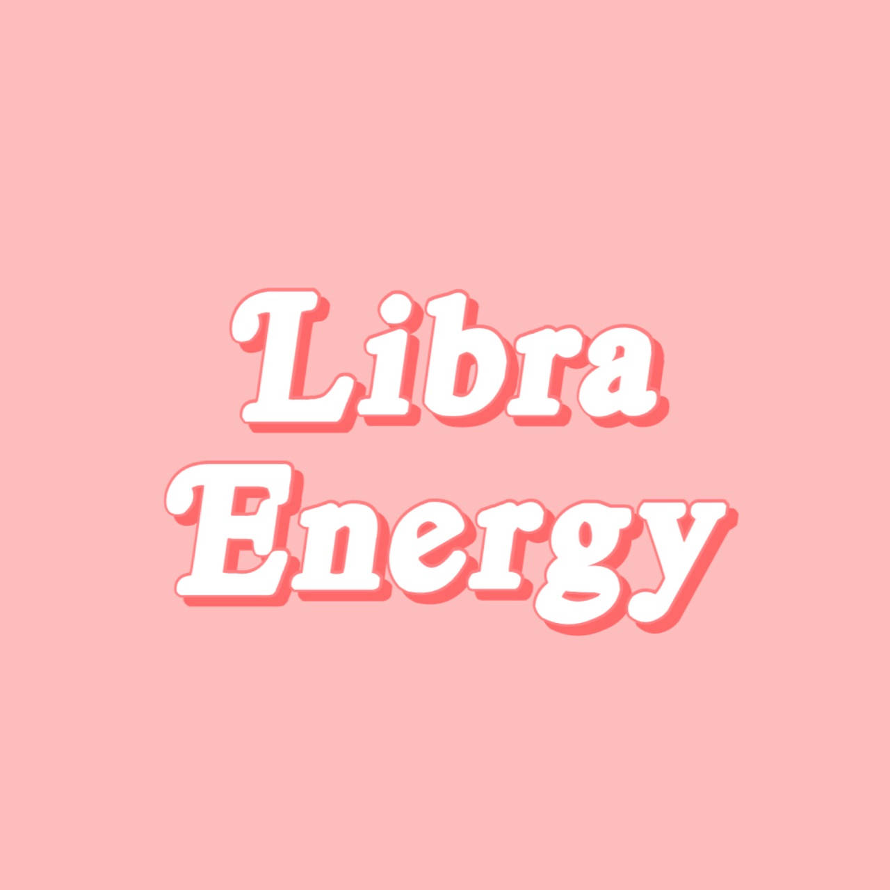 Libra Energy Pink Background