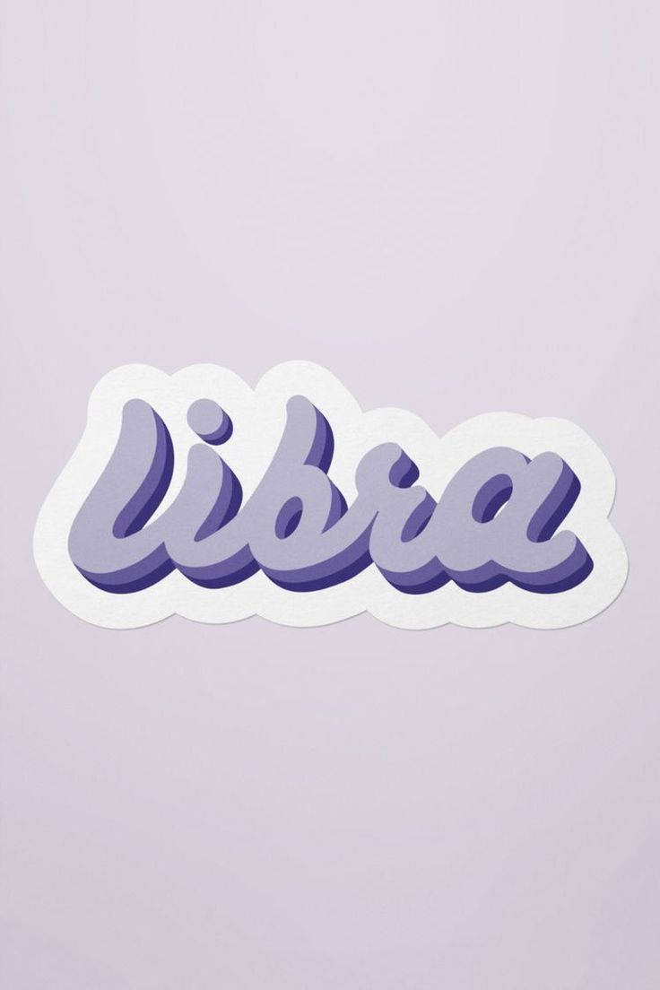 Libra Pastel Purple Background