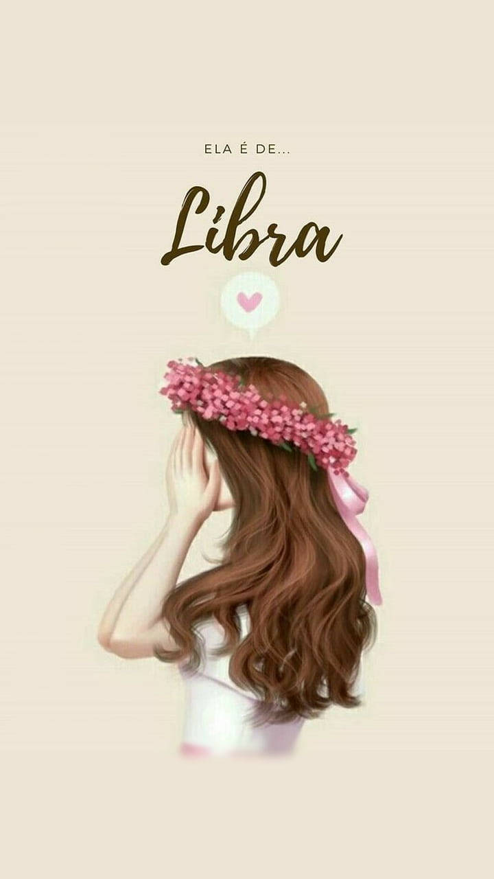 Libra Zodiac Girl Background